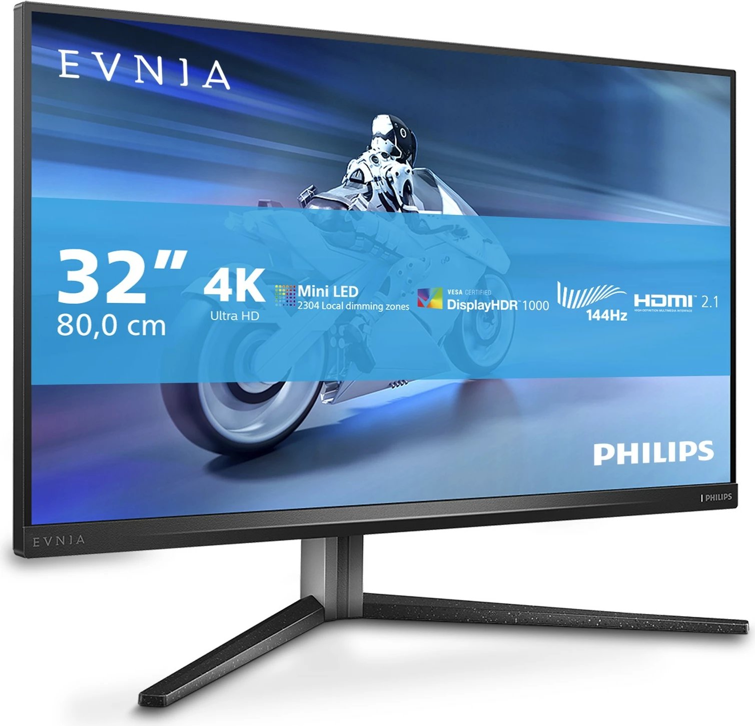 Monitor Philips 32M2N6800M 31.5 inç 4K, USB-C, gri