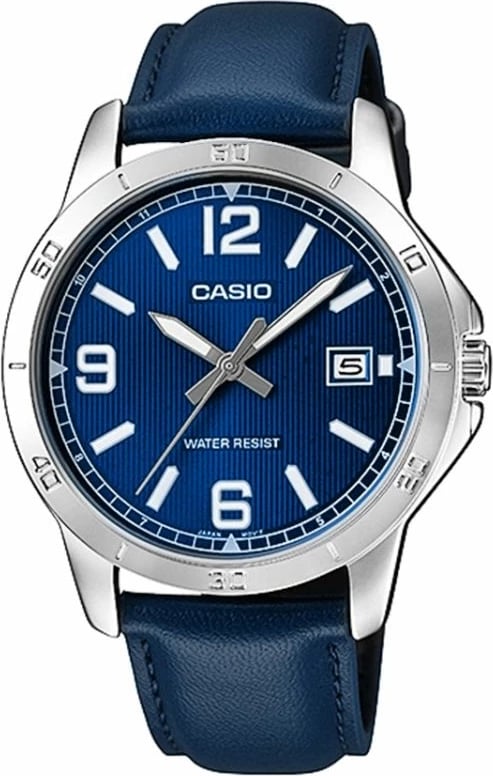 Orë dore për meshkuj CASIO, e kaltër