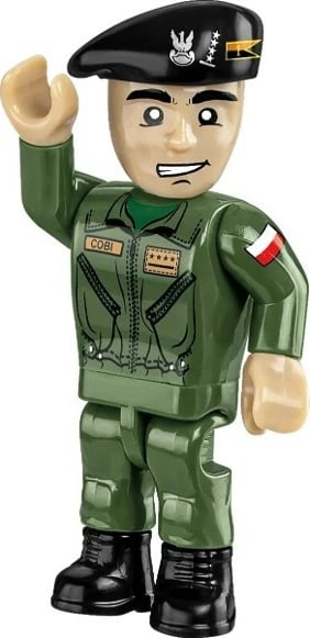 Set blloqe ndërtimi, Cobi, M1A2 SEPv3 Abrams COBI-2633, 1065 copë, shkallë 1:35, 1 figurë, 10+, kamuflazh