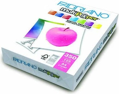FABRIANO MULTI 350GR A4 BIANCO 125F