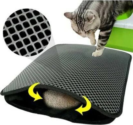 Tapet për rërë mace, silueta mace, Paws & Whiskers