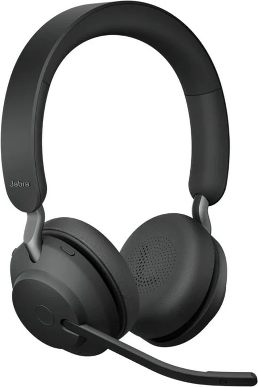 Kufje Jabra Evolve2 65 USB-C MS Stereo, Wireless, Office/Call center, 20 - 20000 Hz, 176.4 g, Black