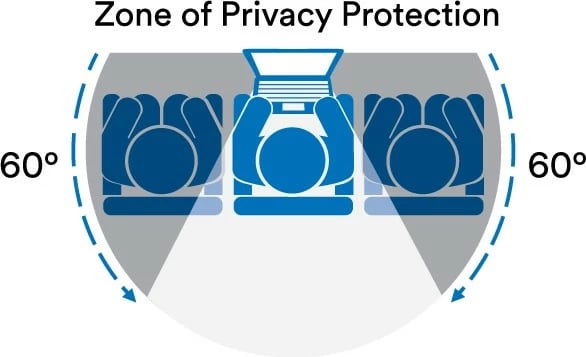 Filtër privatësie 3M PF340W2E për monitor 34", 21:9, i zi