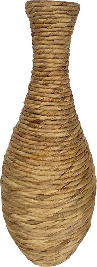 Vazo dekorative Ios, 26x26x60cm, hiacint natyral