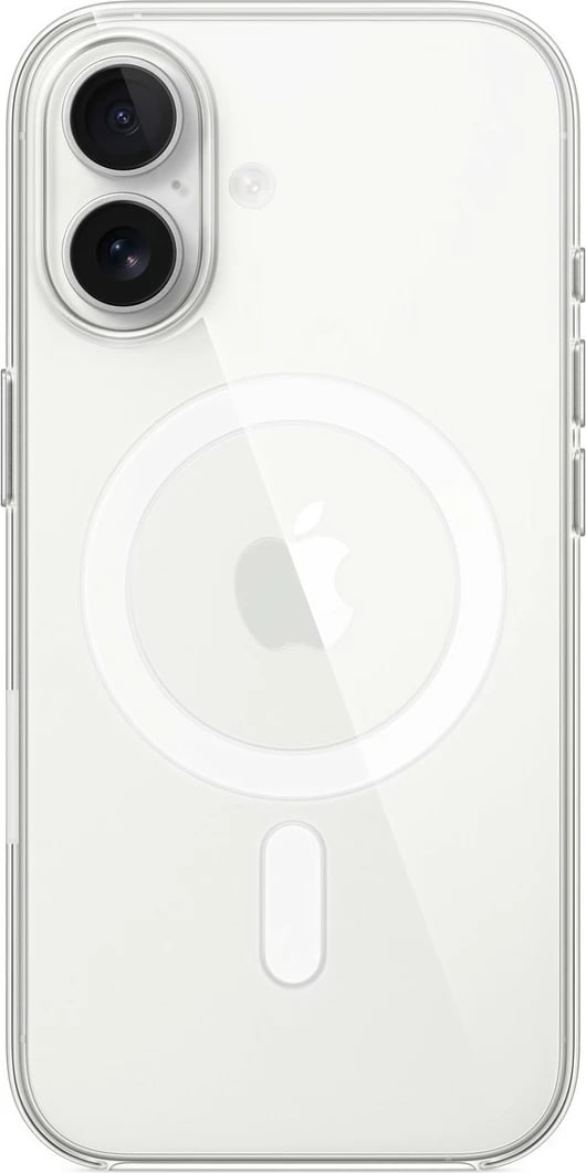 Mbështjellës Apple MagSafe për iPhone 17, Transparent