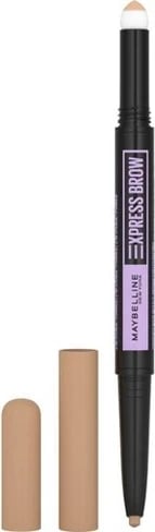 Laps për vetulla Maybelline, Express Brow Satin Duo, no.00 Light Blonde, 0.71g