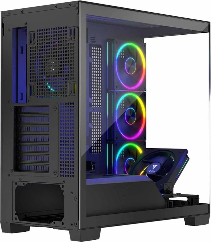 Kasë MODECOM VOLCANO STELLAR ARGB MIDI 5F, e zezë Kasë MODECOM VOLCANO STELLAR ARGB MIDI 5F, e zezë