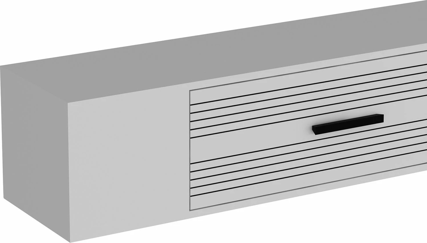 Komodë TV e bardhë, Skye Decor, Kodaks L3