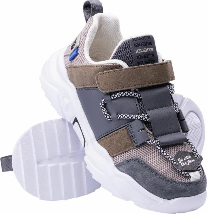 Këpucë për djem Iguana, kafe