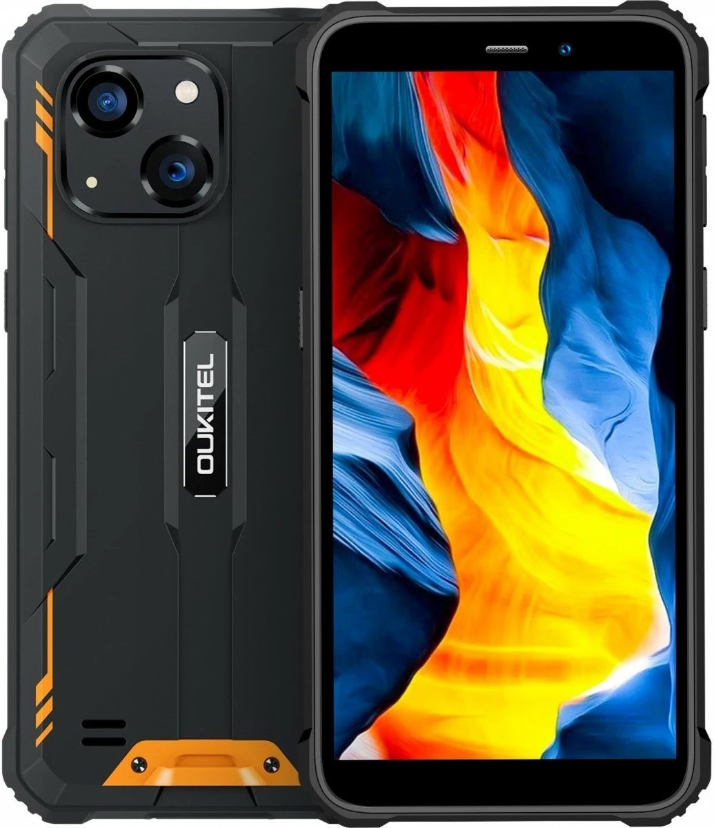 Celular Oukitel WP32 Pro, 6/256 GB, IP69K, Portokalli