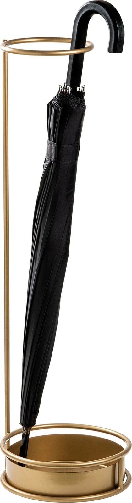 Stendë për çadra, dizajn Aberto, ngjyrë ari, 22x22x75cm