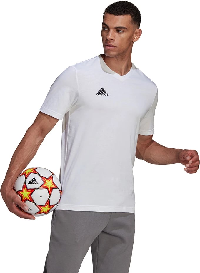 Maicë për meshkuj adidas, e bardhë