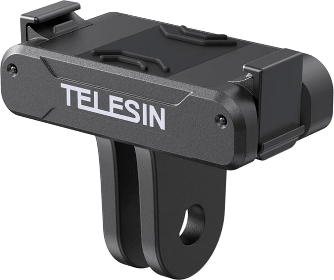 Mbajtës magnetik i dyfishtë për kamerë aksioni, Telesin, S7-JBK-23-TDJ, për DJI Osmo 360/Action, Snap Lock, 18 g