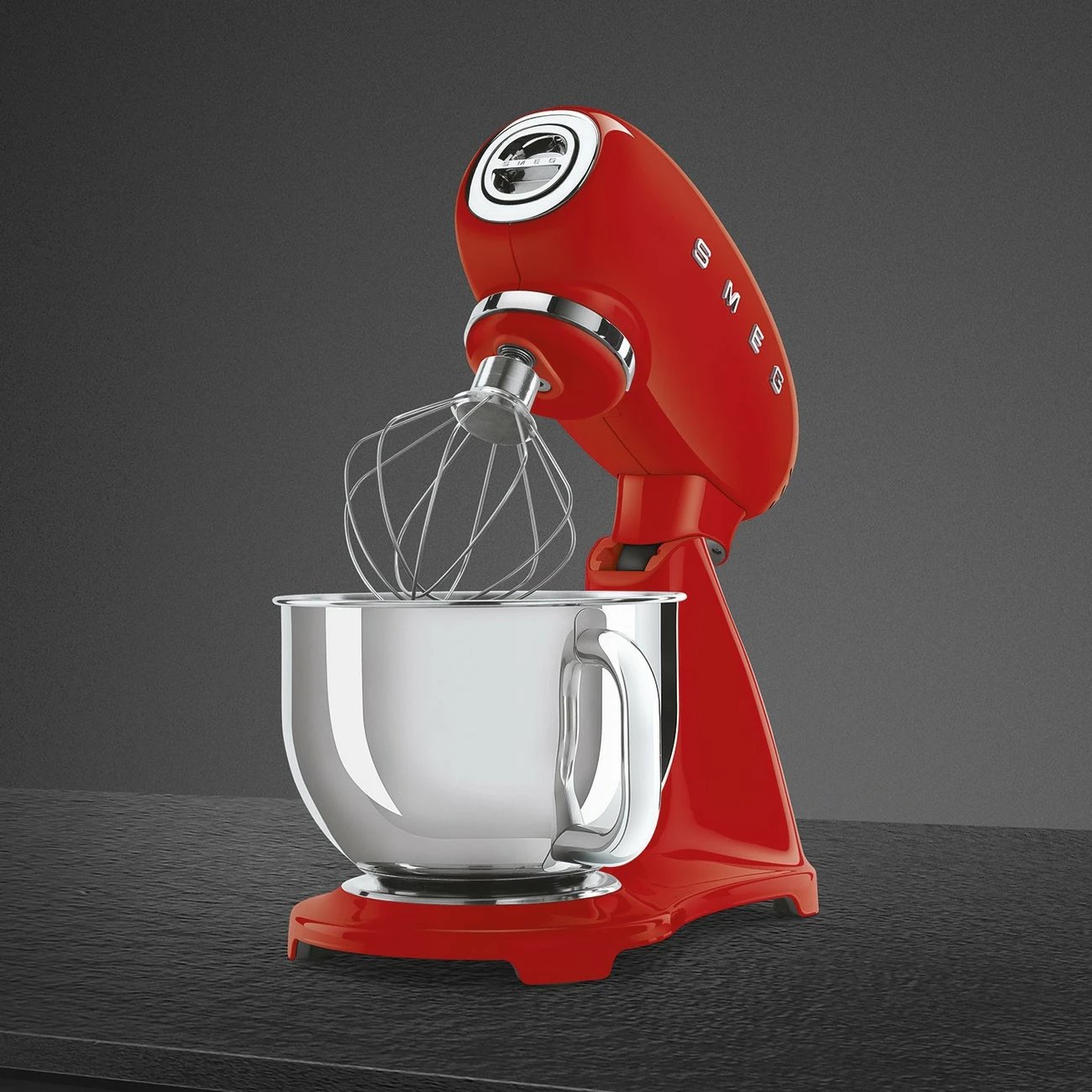 Mikser SMEG 50's Style, i kuq