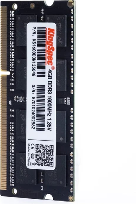 Ddr3 KINGSPEC DDR3 4GB Sodimm (Zezë, Sodimm)