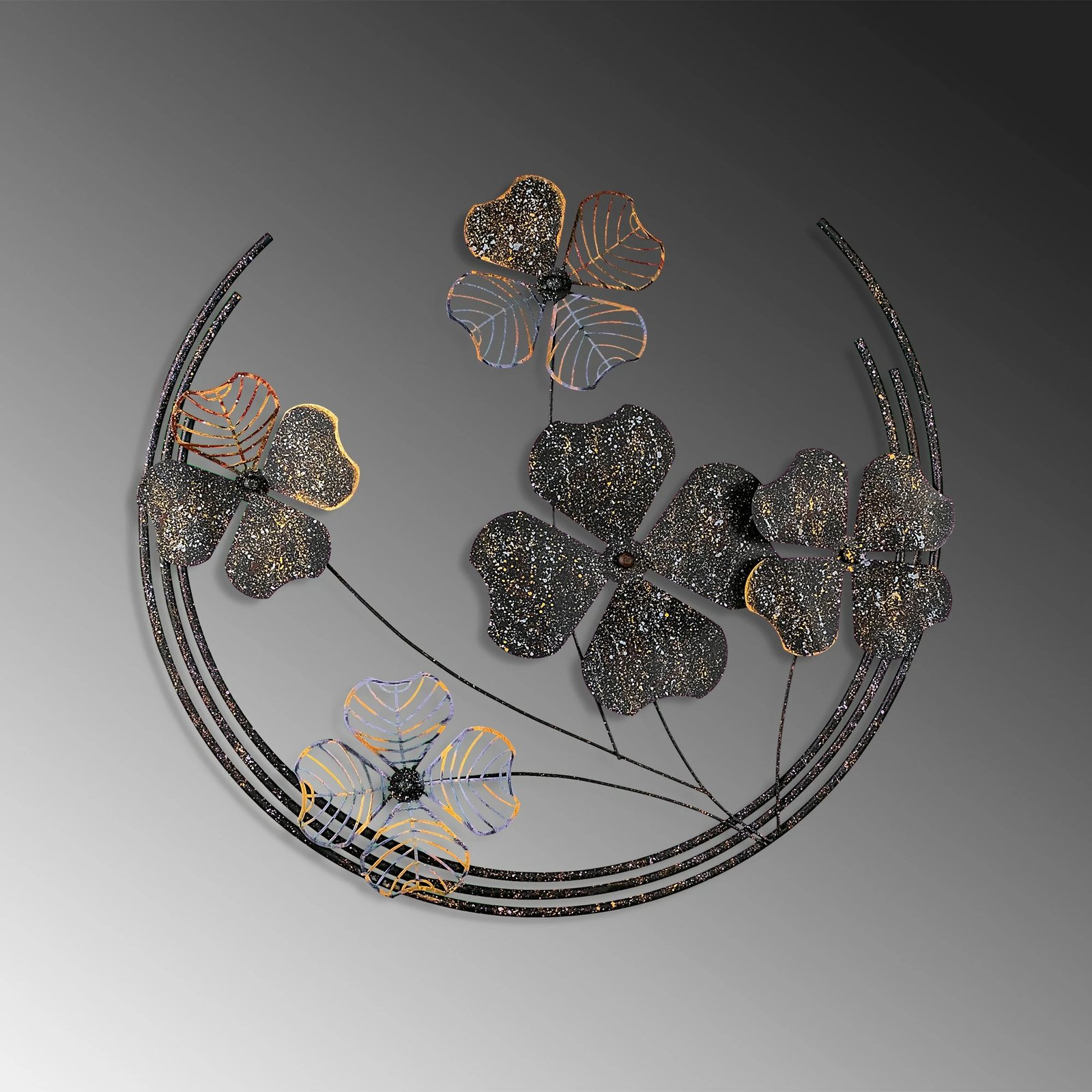 Aksesor dekorativ metalik për mur Wallity, Haiyang 3