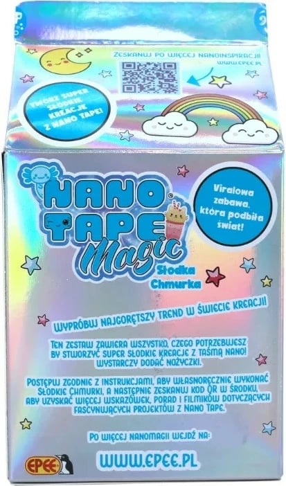 Set krijues Nano Tape Magic, Epee EP60508/05092 pako startuese Sweet Cloud, shumëngjyrësh