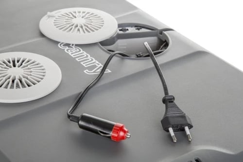 Ftohës-ngrohës portativ, Adler, CR 8061, 40 L, 12V/230V, gri-bardhë