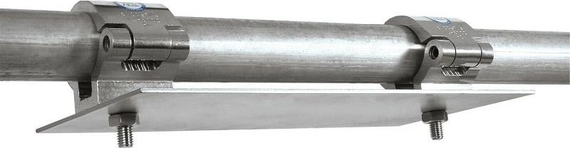 Pllakë adapter truss HAGOR 2239, metal, argjend