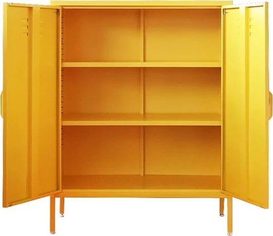 Dollap metalik Nextdeco 32807-01, i verdhë