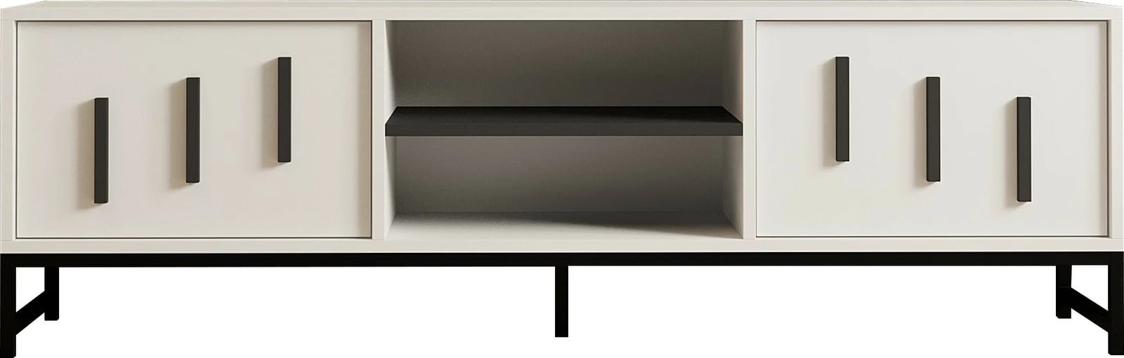 Komodë për TV Hanah Home, formë e bardhë