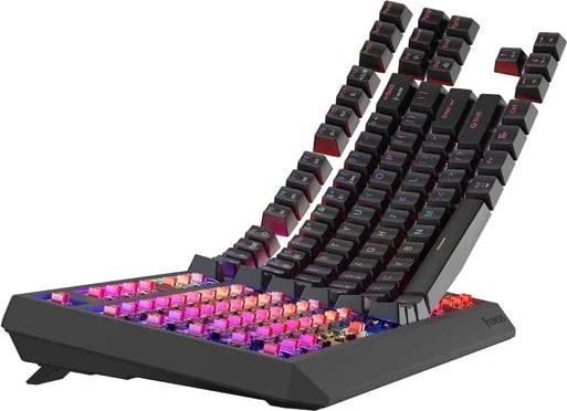 Tastierë mekanike Genesis Thor 230 TKL Wireless, RGB, Outemu Red, e zezë Tastierë mekanike Genesis Thor 230 TKL Wireless, RGB, Outemu Red, e zezë