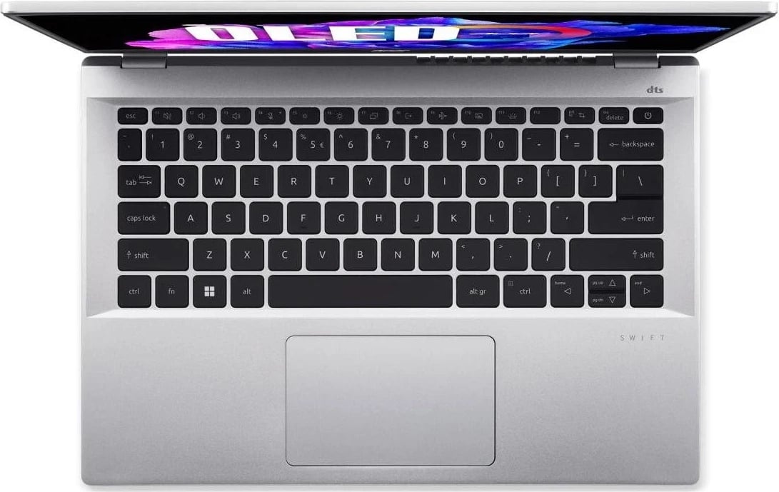 Laptop Acer Swift Go 14 SFG14, Ultra 5 125H, 14" OLED, 16GB RAM, 512GB SSD, Win11, argjendtë