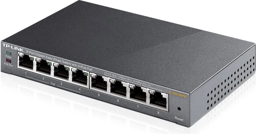 Switch TP-Link TL-SG108PE, 8 Porte LAN