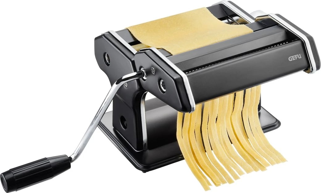 Makinë për pasta GEFU Pasta Perfetta G-89426, manuale, çelik inox, e zezë