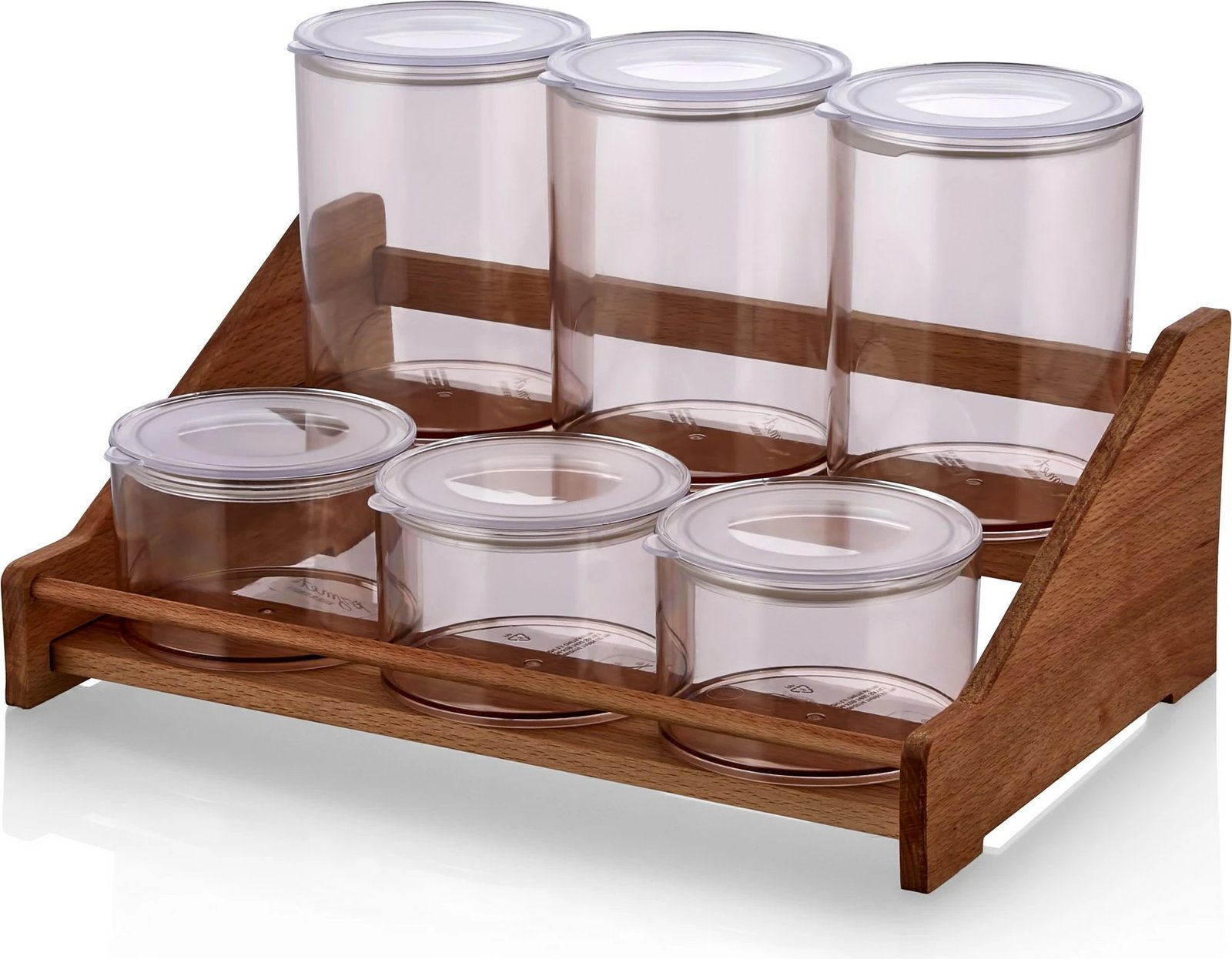 Set kavanozash për erëza me raft kuzhine, Hermia Concept, 670