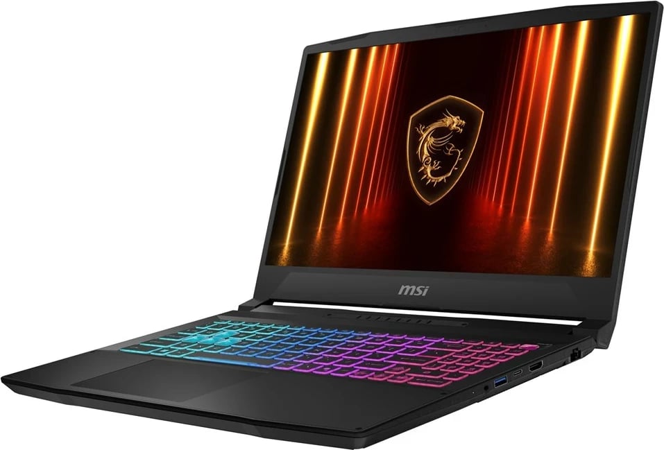 Laptop gaming MSI Katana 15 HX B14WGK-061XPL, 15.6", Intel Core i7-14650HX, 16 GB RAM, 1 TB SSD, NVIDIA RTX 5070, Zi