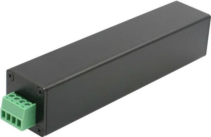 Konverter rrjeti ALLNET AF ALL-MC302v2P2WIRE-Set, PoE, me ngjyrë të zezë