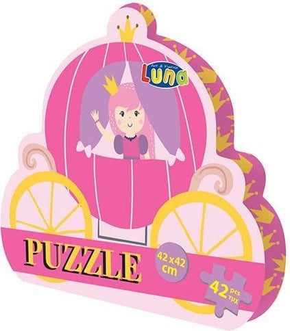Puzzle Luna Princess, 42 pjesë, 42x42cm