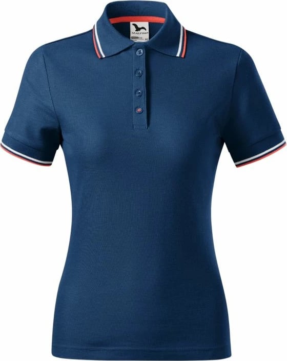 Polo maicë Malfini për femra, blu