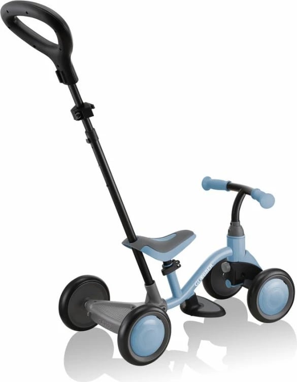 Bicikletë multifunksionale për fëmijë Globber, modeli Learning Bike 3in1 Deluxe, ngjyrë blu hiri Bicikletë multifunksionale për fëmijë Globber, modeli Learning Bike 3in1 Deluxe, ngjyrë blu hiri