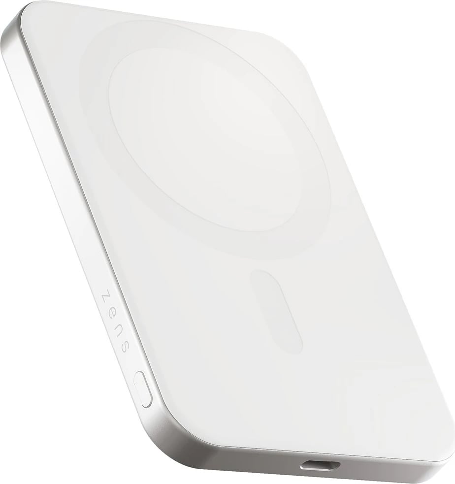 Power bank ZENS Pro 1 Slim 5000 mAh, i bardhë