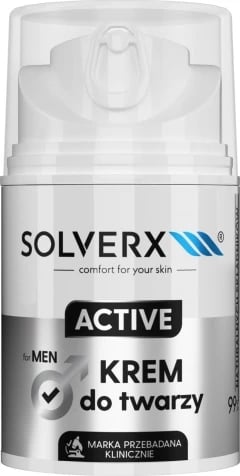 Krem fytyre për meshkuj SOLVERX Active 50ml