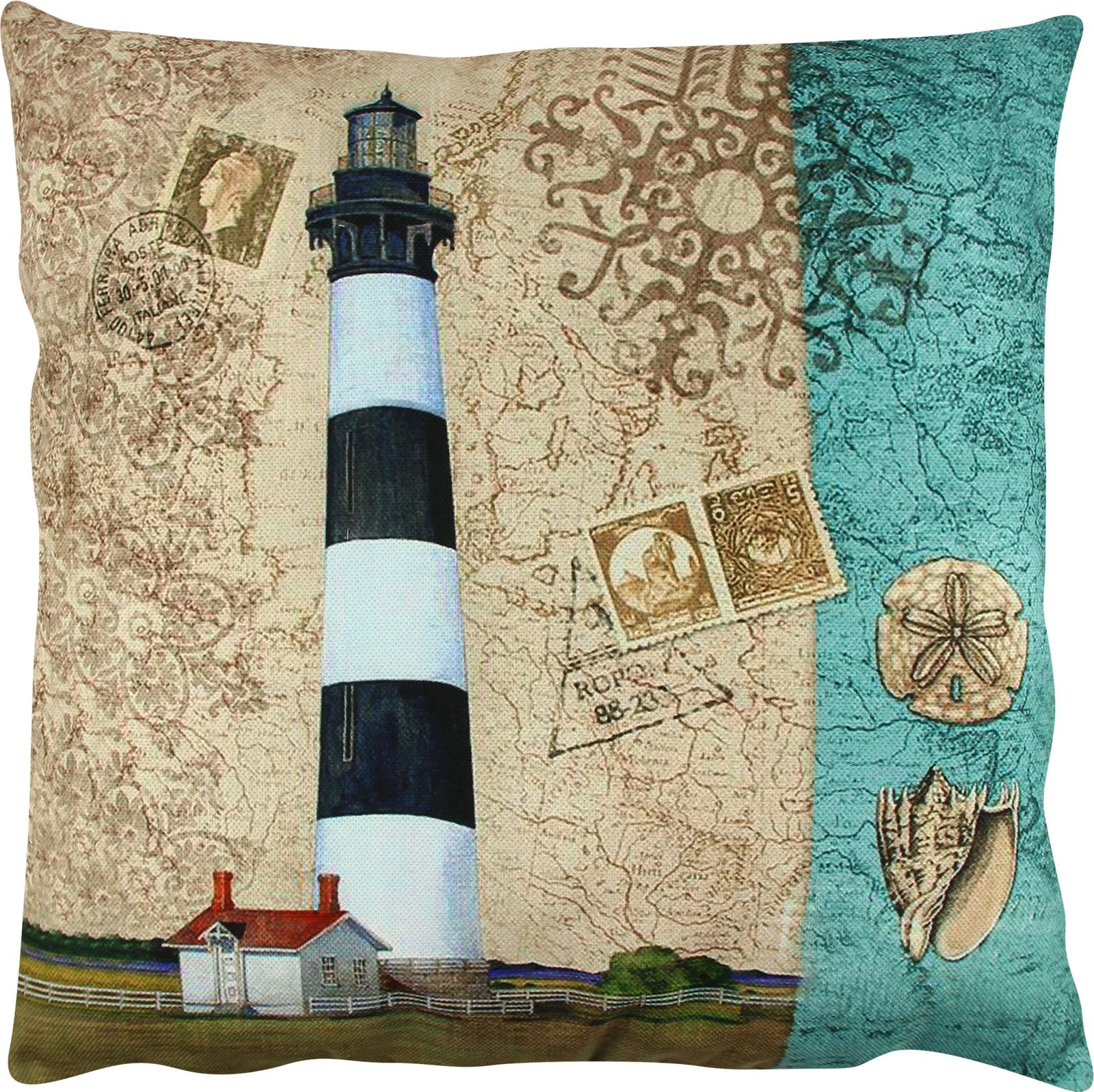 Jastëk dekorativ Evila Originals, shumëngjyrësh, A12586, 43x43cm