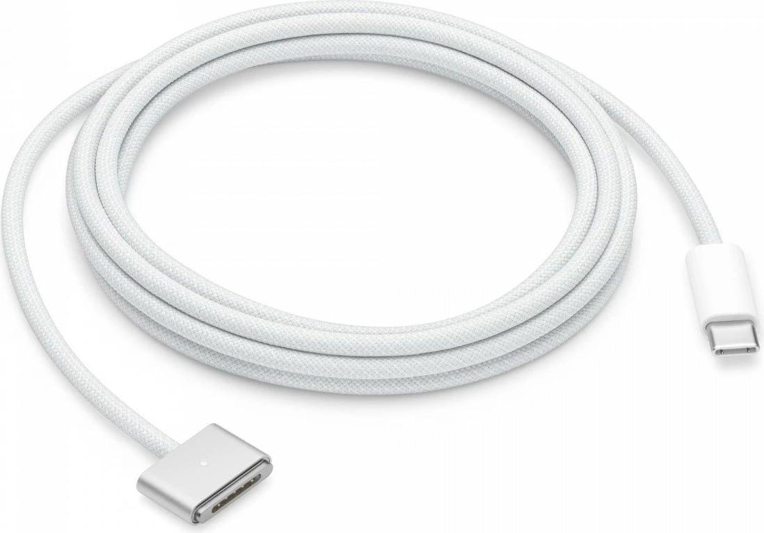 Kabllo karikimi Apple USB-C në MagSafe 3, 2m, Argjendtë
