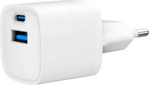 Karikues muri Gembird TA-UC-PDQC20-W-01, 20W, 2 porta USB, Bardhë