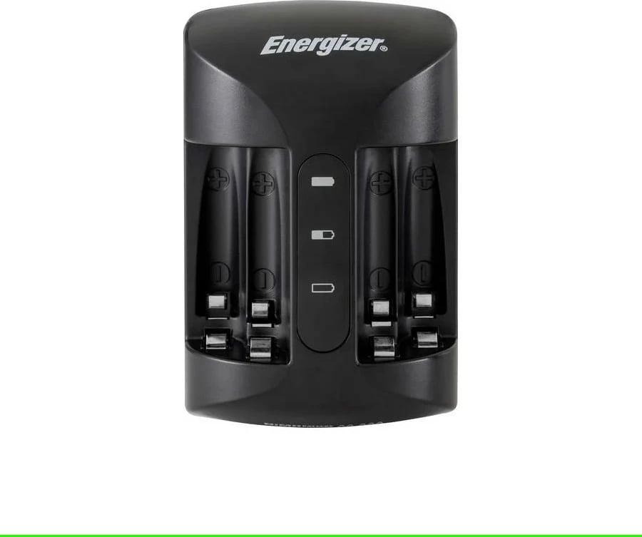 Karikues baterish Energizer Pro + Power Plus me 4 bateri AA, i zi