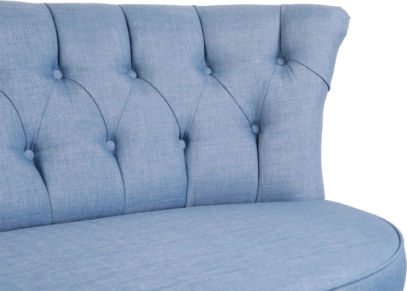 Divan dy-vendësh Atelier del Sofa, Richland Loveseat, indigo blue