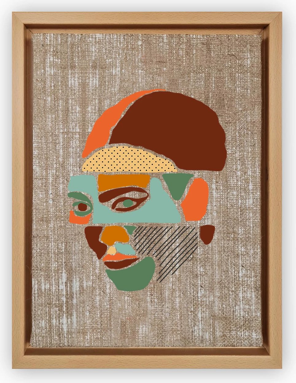 Pikturë dekorative në kanavacë, shumëngjyrëshe, Wallity, LNJ219278569212, 36x46cm