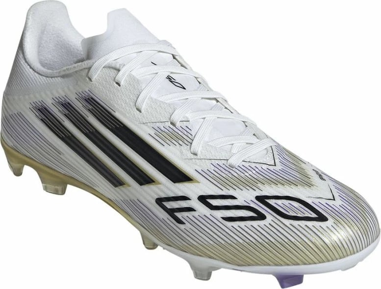 Çizme futbolli adidas për meshkuj, të bardha