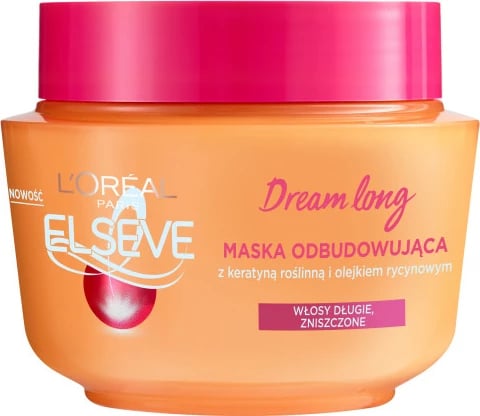 Maskë për flokë L'Oreal Paris Elseve Dream Long për femra 300ml