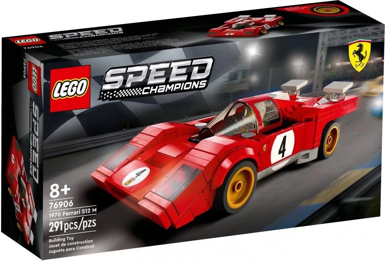 Loder Lego ferarri 76906 512 M, e kuqe