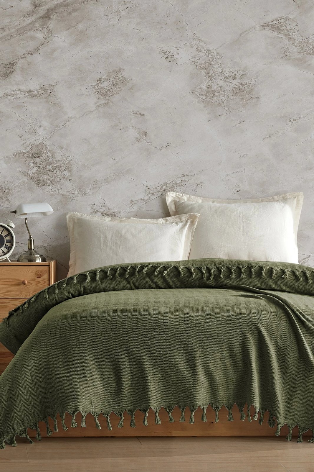 Batanije Double Pique, ngjyrë kaki, Berlino, L'essentiel