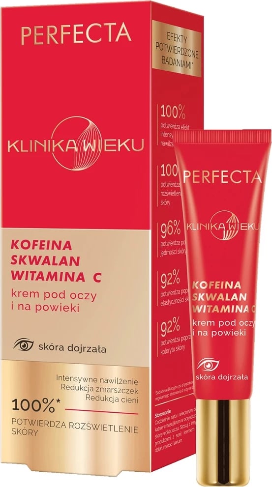 Krem për sy dhe qepalla Perfecta për femra, 15ml