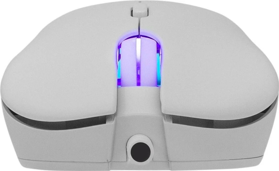 Maus gaming White Shark Bagdemagus GM-5010,  RGB, 7200 DPI, i bardhë