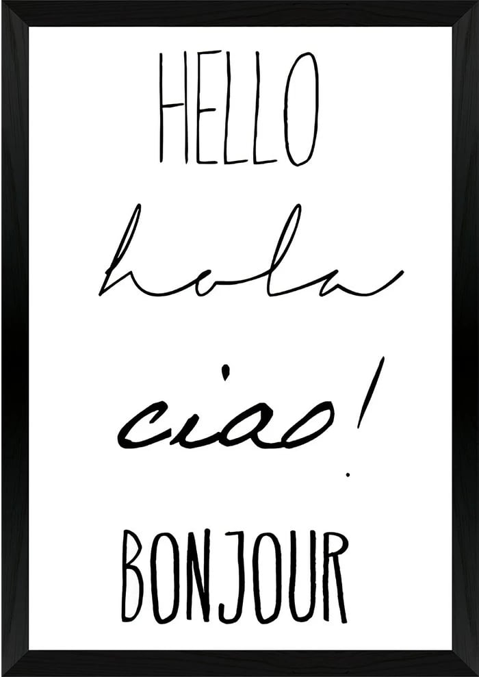 Pikturë dekorative për mur, Wallity, 1Artavessayaz24-3348, shumëngjyrëshe, pa kornizë, 33x48cm